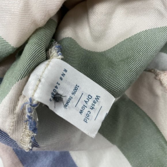 Marine Layer Layla Wrap Skirt in Multi Stripe Large - Picture 6 of 9